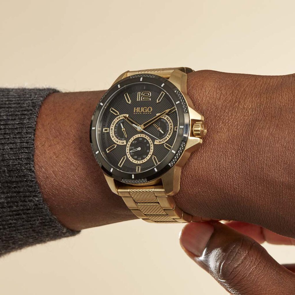Montre Hugo Sport Noir - Montres Homme | Histoire d’Or