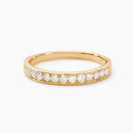 Alliance Rhea Or Jaune Diamant - Bijoux Femme | Histoire d&rsquo;Or