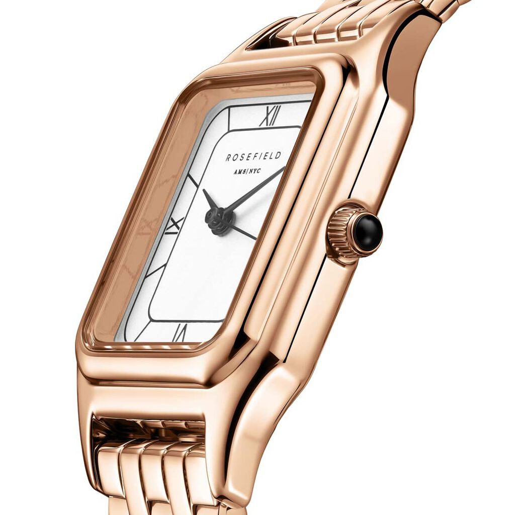 Montre Rosefield Ivy Blanc - Montres Femme | Histoire d&rsquo;Or