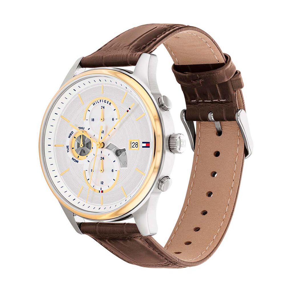 Montre Tommy Hilfiger Weston Argenté - Montres Homme | Histoire d’Or