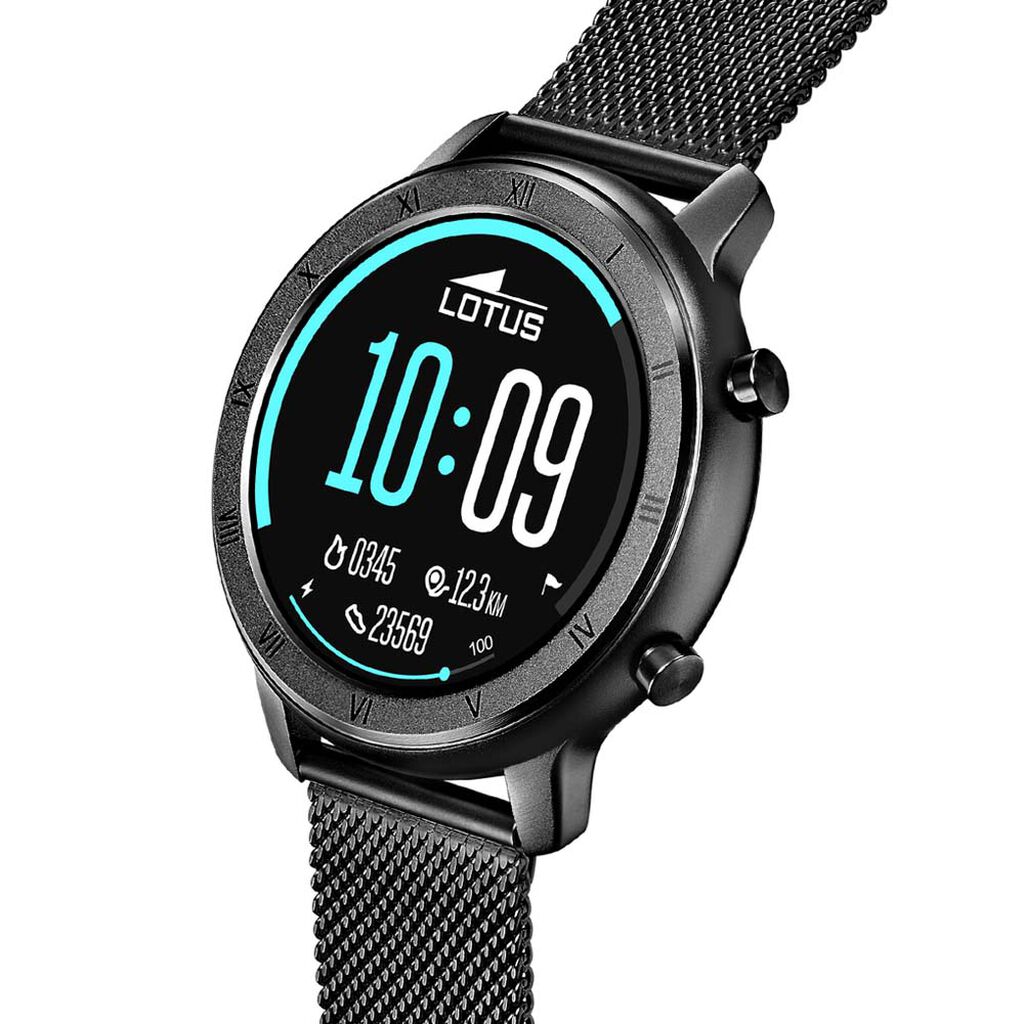 Coffret De Montre Lotus Connectée Smartwach Noir - Montres Homme | Histoire d’Or