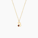 Pendentif Helidie Coccinelle Lettre Or Jaune - Pendentifs Enfant | Histoire d&rsquo;Or