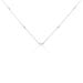 Collier Vashti Argent Blanc Oxyde De Zirconium - Colliers fantaisie Femme | Histoire d’Or