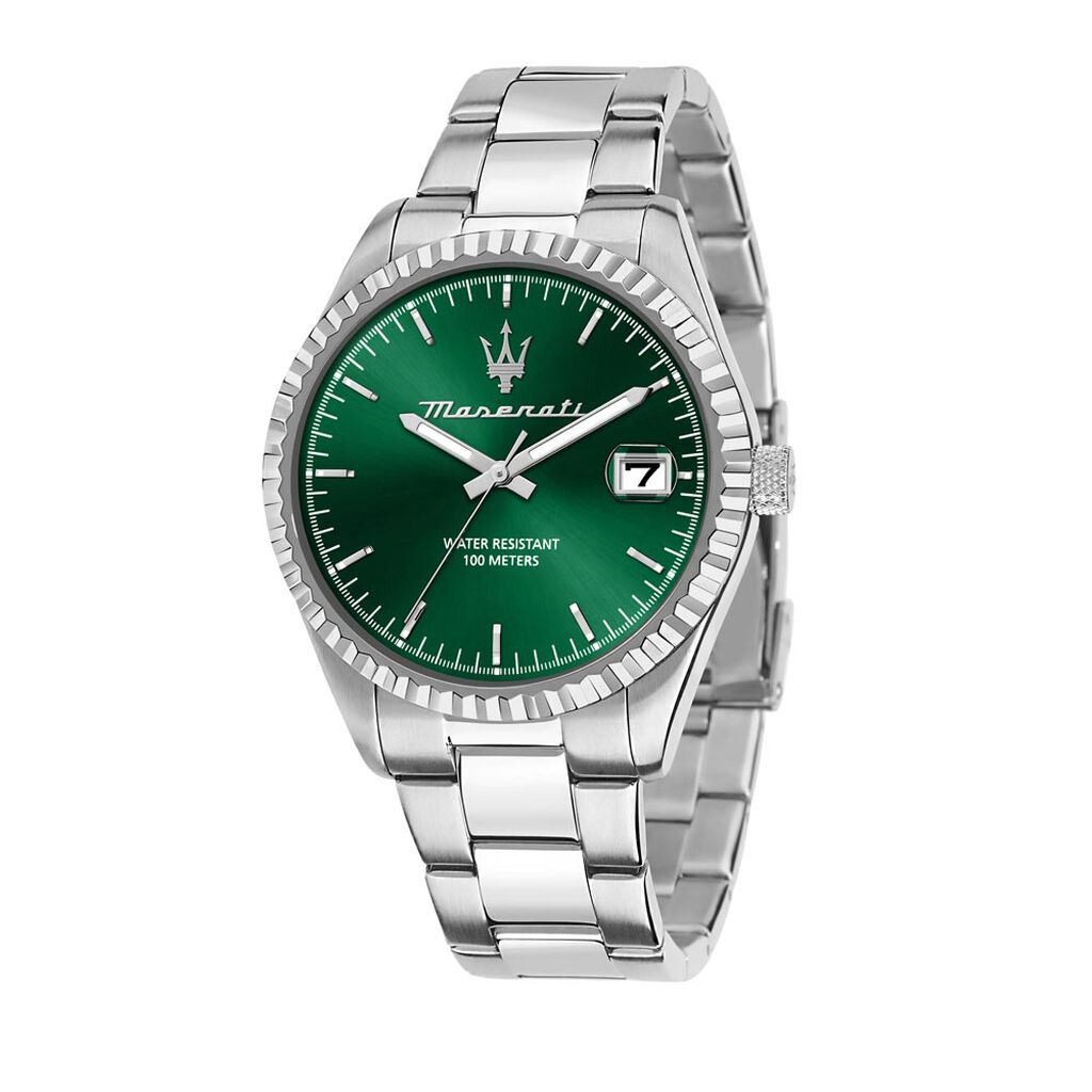 Montre Maserati Competizione Vert - Id&eacute;es cadeaux Homme | Histoire d&rsquo;Or