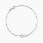 Bracelet Carlie Argent Blanc Oxyde De Zirconium - Bracelets Femme | Histoire d&rsquo;Or