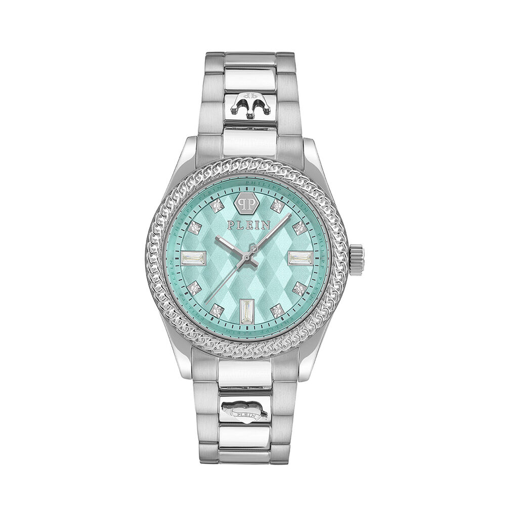 Montre Philipp Plein Queen Bleu Sky - Montres Femme | Histoire d&rsquo;Or