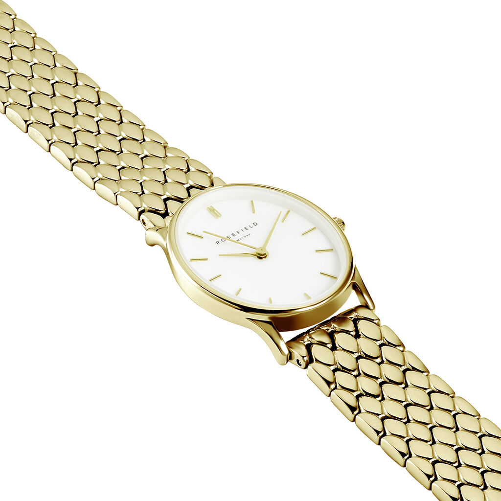 Montre Rosefield Oval Blanc - Montres Femme | Histoire d’Or