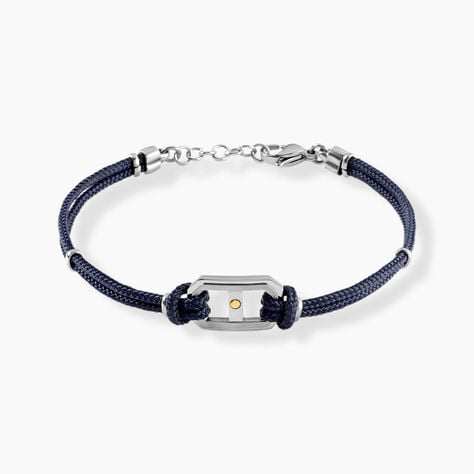 Bracelet Naturel Cordon Bleu - Bracelets cordon Homme | Histoire d&rsquo;Or