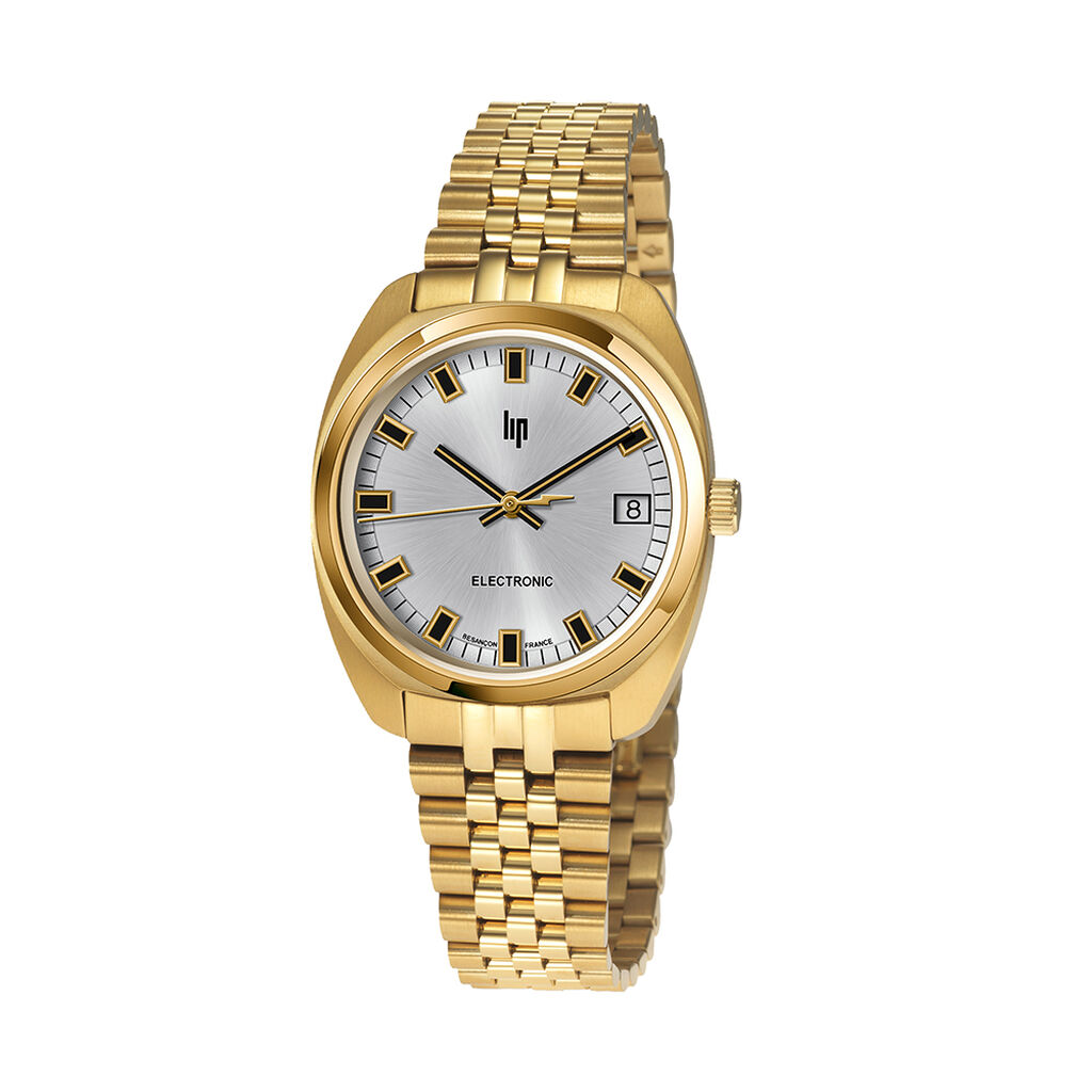 Montre Lip General De Gaulle 35 Argent&eacute; - Montres &eacute;tanches Unisex | Histoire d&rsquo;Or