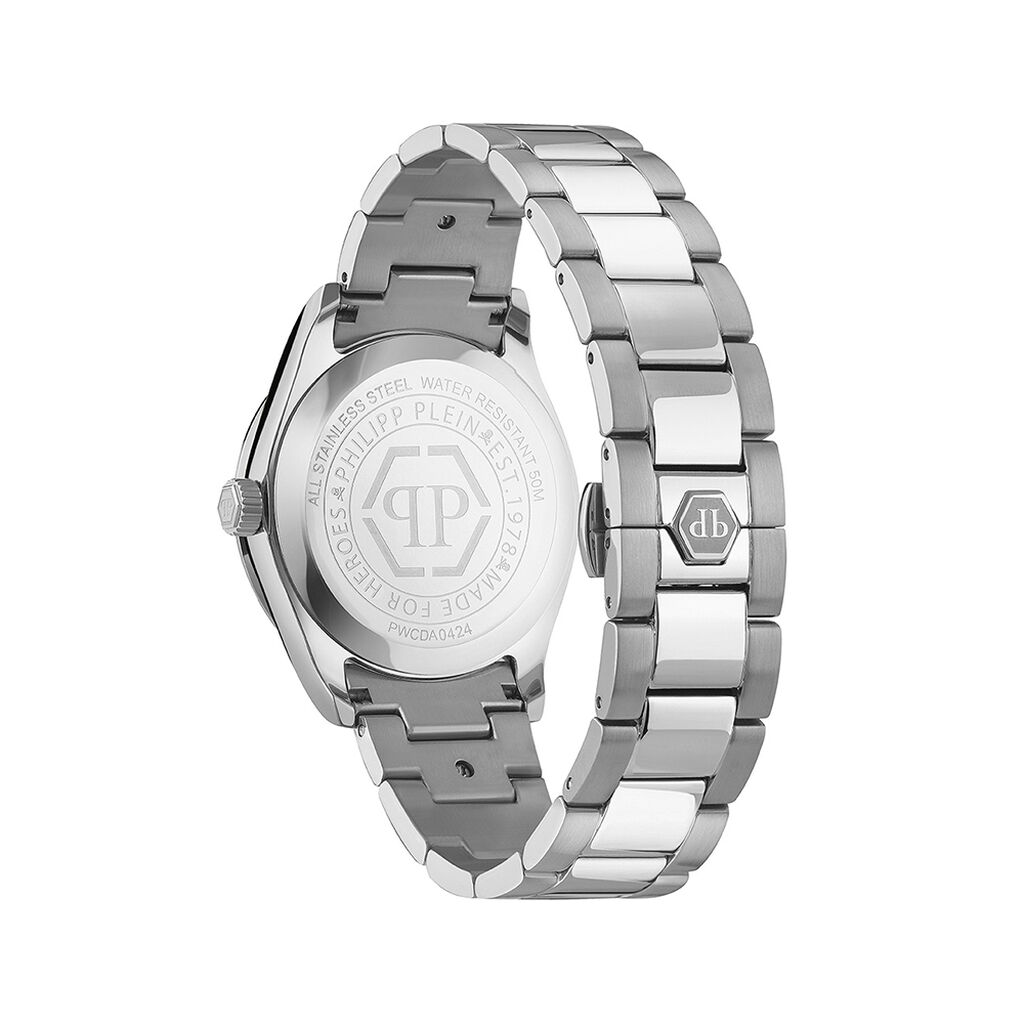 Montre Philipp Plein Queen Bleu Sky - Id&eacute;es cadeaux Femme | Histoire d&rsquo;Or