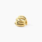 Bijoux D'Oreilles Dianna Acier Jaune - Boucles d'oreilles fantaisie Femme | Histoire d&rsquo;Or