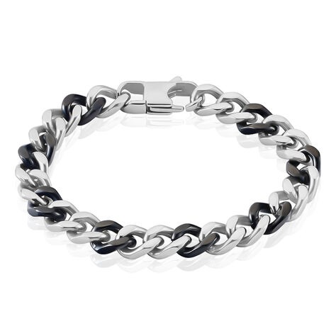 Bracelet Brendano Acier Bicolore - Bracelets chaîne Homme | Histoire d’Or