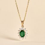 Pendentif Vladimir Or Jaune Rubis Diamants - Pendentifs Femme | Histoire d&rsquo;Or