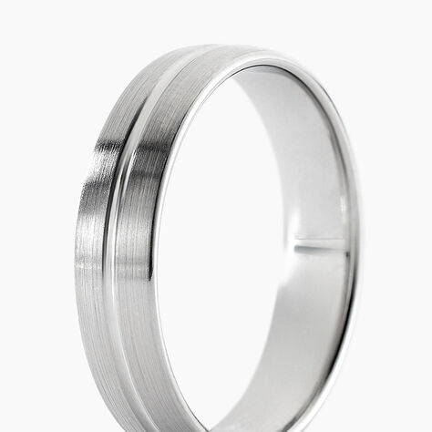 Alliance Alphonso Palladium Blanc - Alliances Unisex | Histoire d&rsquo;Or