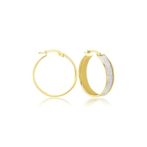 Créoles Lolly Or Jaune - Boucles d'oreilles créoles Femme | Histoire d’Or