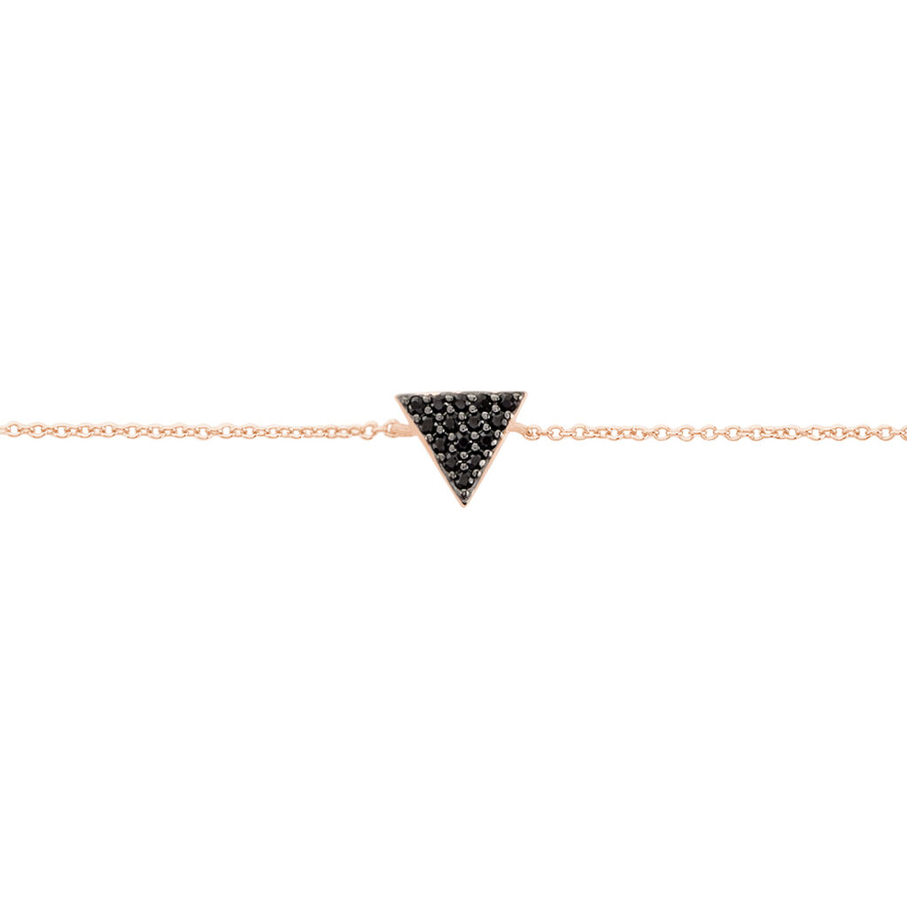Bracelet Amellia Argent Rose Oxyde De Zirconium - Bracelets Femme | Histoire d’Or