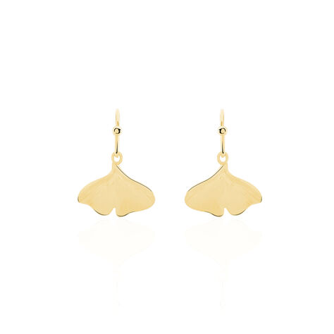 Boucles D'oreilles Pendantes Brita Plaqué Or Jaune - Boucles d'oreilles fantaisie Femme | Histoire d’Or