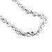 Collier Jourdan Homme Mikeno Acier Blanc - Colliers Homme | Histoire d’Or