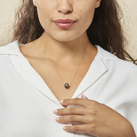 Collier Sissy Or Jaune Perle De Culture De Tahiti - Colliers Femme | Histoire d’Or