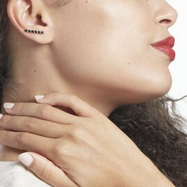 Bijoux D'oreilles Gastoun Argent Oxyde - Boucles d'oreilles fantaisie Femme | Histoire d’Or
