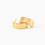 Cr&eacute;oles Dominik Or Jaune - Boucles d'oreilles cr&eacute;oles Femme | Histoire d&rsquo;Or