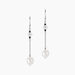 Boucles D'oreilles Pendantes Argent Blanc Perle De Culture Et Olivine - Boucles d'oreilles fantaisie Femme | Histoire d’Or