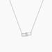 Collier Lysis Argent Blanc Oxyde De Zirconium - Nouveautés Femme | Histoire d’Or