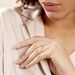 Bague Selene Or Bicolore Diamant - Bagues solitaires Femme | Histoire d’Or