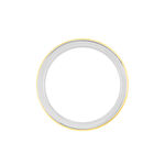 Alliance Shirlee Ruban Plat Or Bicolore - Alliances Unisex | Histoire d&rsquo;Or