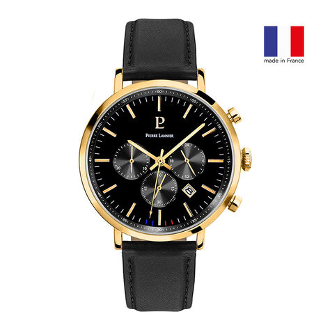 Montre Pierre Lannier Baron Noir - Montres Homme | Histoire d’Or