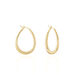 Créoles Olivia Ovale Plaqué Or Jaune - Boucles d'oreilles créoles Femme | Histoire d’Or
