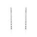Boucles D'oreilles Pendantes Moscovado Or Blanc Diamant Synthétique - Boucles d'oreilles pendantes Femme | Histoire d’Or