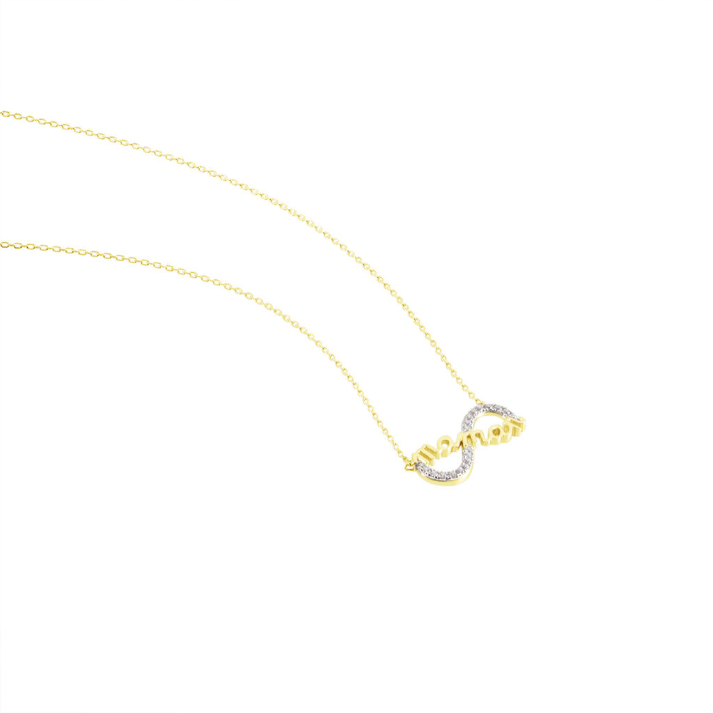 Collier Heimdall Or Jaune Oxyde De Zirconium - Colliers Femme | Histoire d’Or