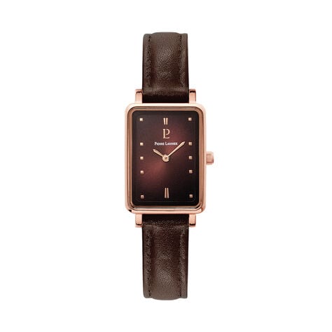 Montre Pierre Lannier Ariane Chocolat - Montres Femme | Histoire d&rsquo;Or