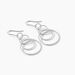 Boucles D'oreilles Pendantes Flaura Argent Blanc - Boucles d'oreilles fantaisie Femme | Histoire d’Or
