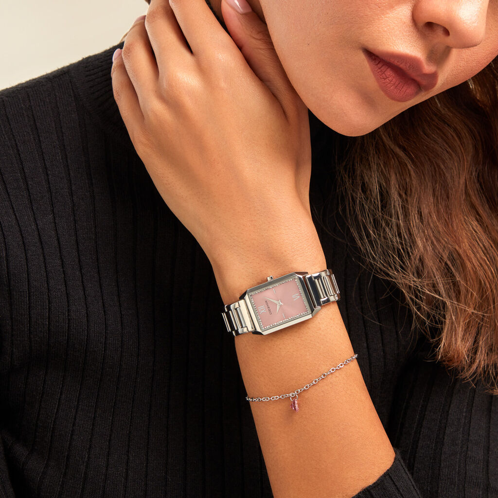 Coffret De Montre Codhor Arianne 2 Rose - Montres Femme | Histoire d’Or