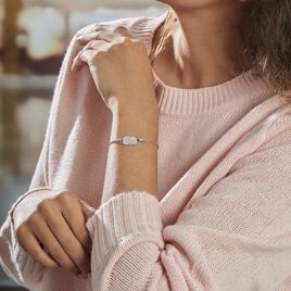 Bracelet Lenus Argent Oxydes De Zirconium - Bracelets fantaisie Femme | Histoire d’Or
