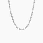 Collier Edmonde Argent Blanc - F&ecirc;te des p&egrave;res Homme | Histoire d&rsquo;Or