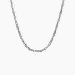 Chaine Cinthia Acier Blanc - Chaines Femme | Histoire d&rsquo;Or