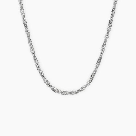 Chaine Cinthia Acier Blanc - Chaines Femme | Histoire d&rsquo;Or