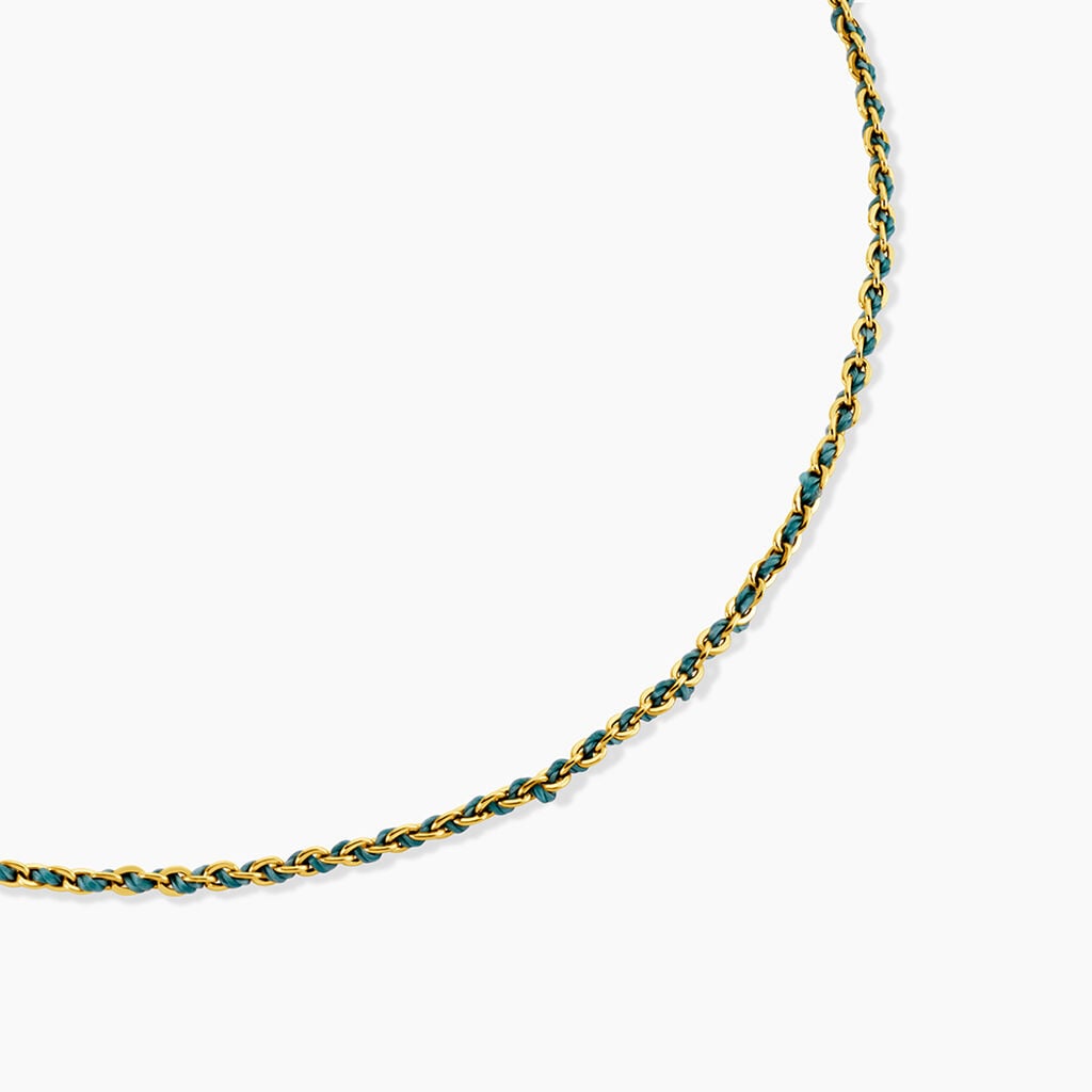 Collier Nelli Acier Jaune - Colliers fantaisie Femme | Histoire d&rsquo;Or