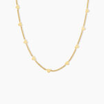 Collier Eva Acier Jaune - Colliers fantaisie Femme | Histoire d&rsquo;Or