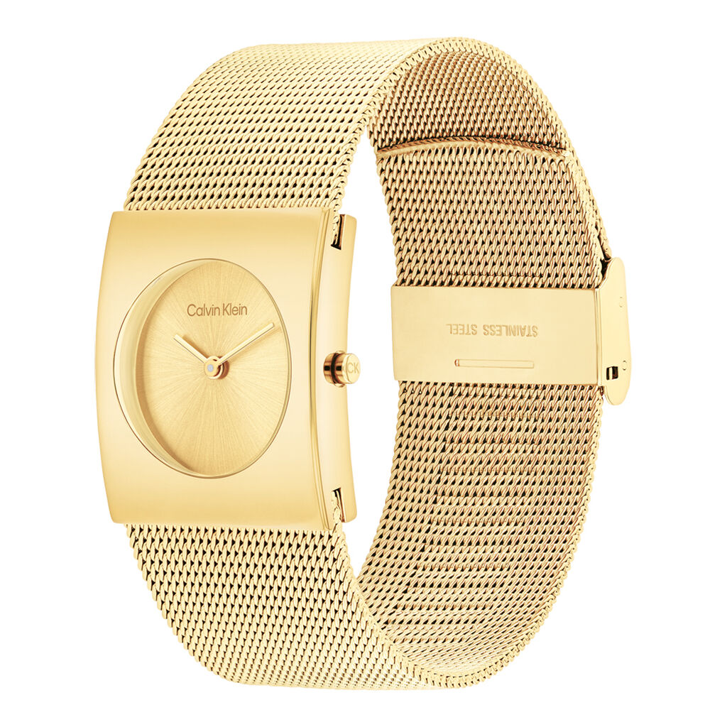 Montre Calvin Klein Pulse Doré - Montres Femme | Histoire d’Or