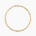Bracelet Or Jaune Camelie - Bracelets cha&icirc;ne Femme | Histoire d&rsquo;Or