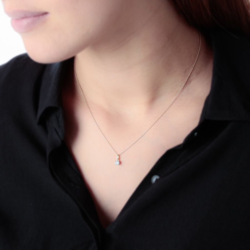 Pendentif Victoria Or Jaune Diamant - Pendentifs Femme | Histoire d&rsquo;Or