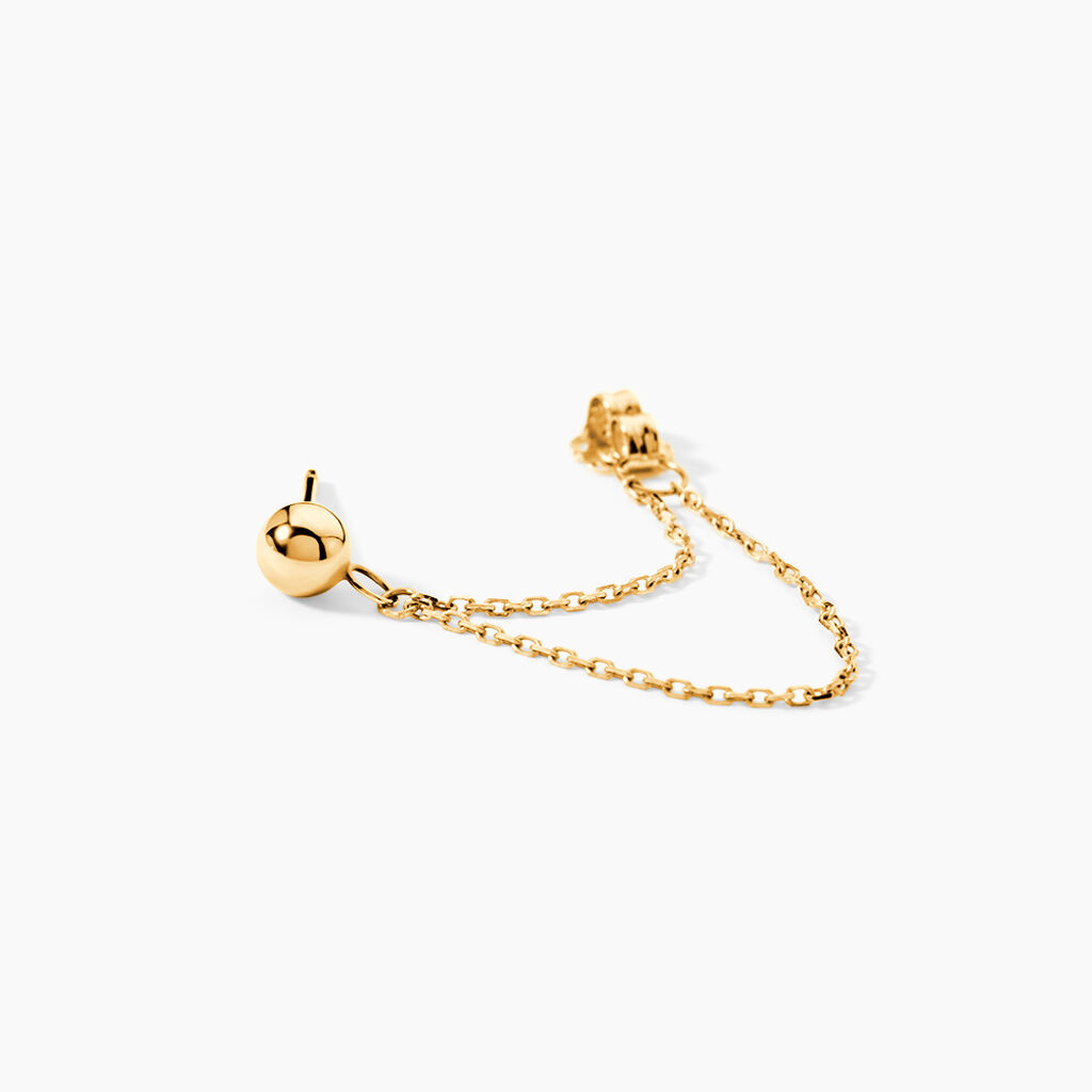 Boucle D'oreille Chander Or Jaune - Ear cuffs Femme | Histoire d&rsquo;Or