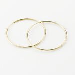 Cr&eacute;oles Dominae Or Jaune - Boucles d'oreilles cr&eacute;oles Femme | Histoire d&rsquo;Or