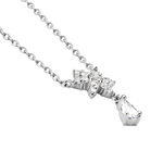 Collier Linas Argent Blanc Oxyde De Zirconium - Colliers fantaisie Femme | Histoire d&rsquo;Or