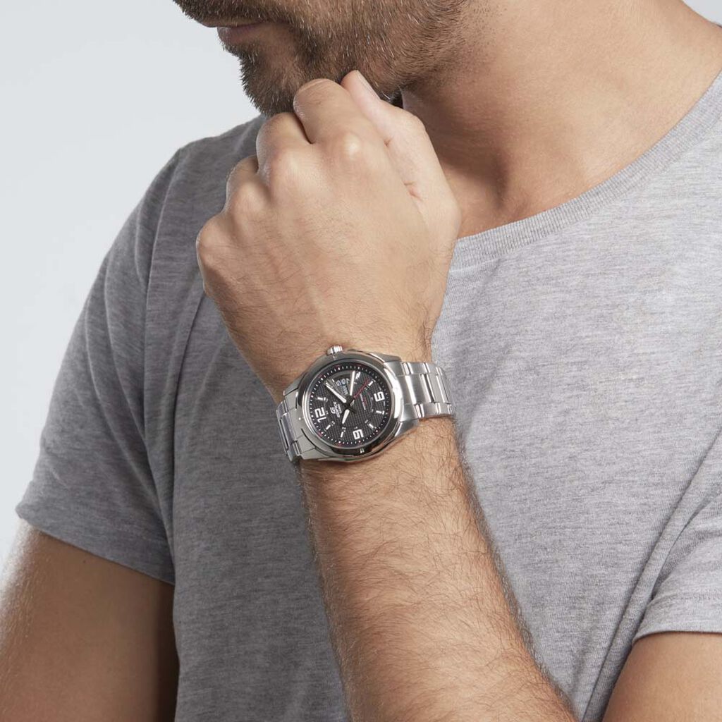 Montre Casio Edifice Noir - Montres Homme | Histoire d’Or