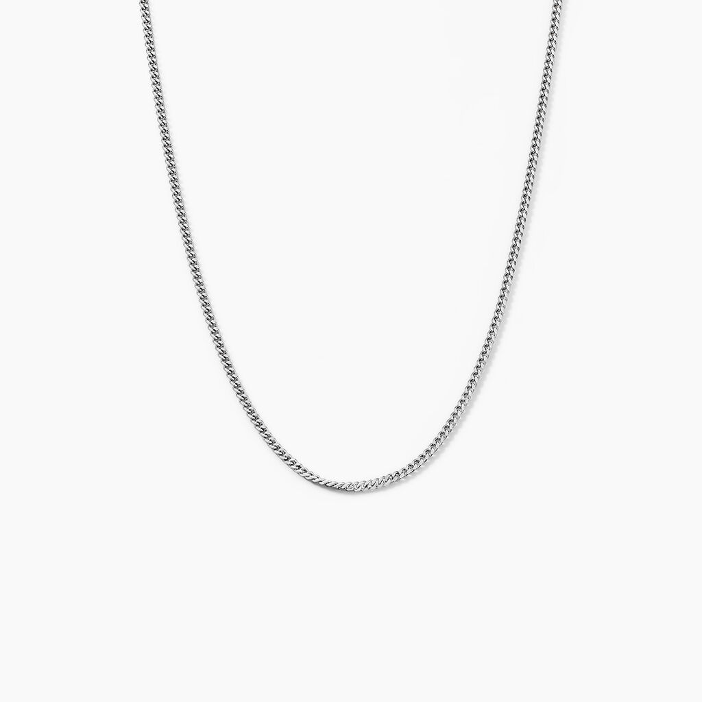 Cha&icirc;ne Clementine Argent Blanc - Chaines Unisex | Histoire d&rsquo;Or